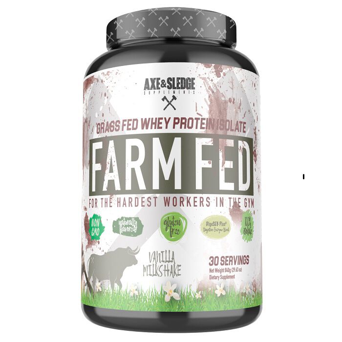 Farm Fed Protein 840g Vanilla Milkshake Farm Fed Protein 840g Vanilla Milkshake