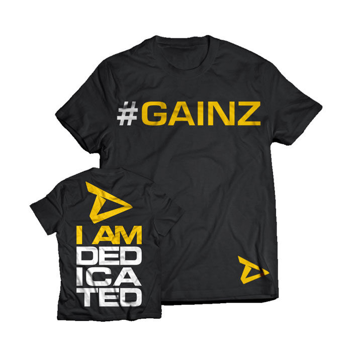 Dedicated #Gainz T-Shirt M