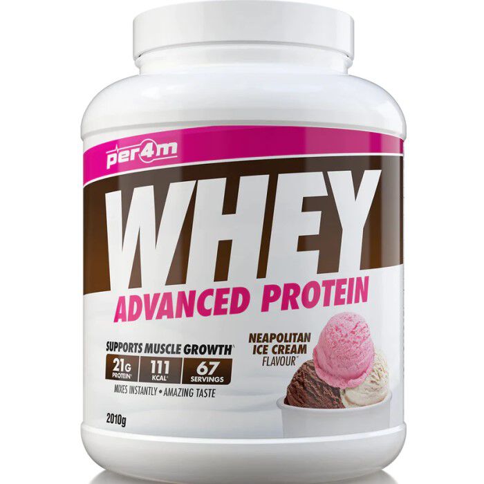 Per4m Whey Protein 2.01kg Neapolitan Ice Cream Per4m Whey Protein 2.01kg Neapolitan Ice Cream