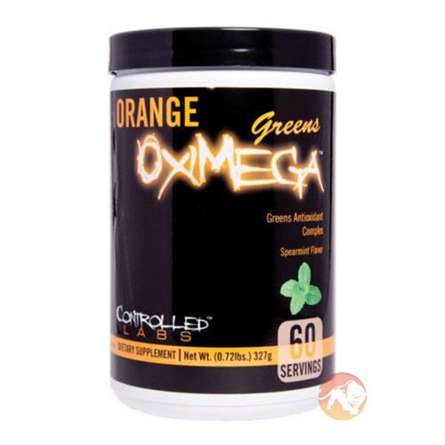 Orange Oximega Greens 60 Servings Spearmint