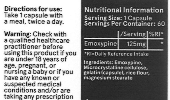 Emoxypine 60 Capsules