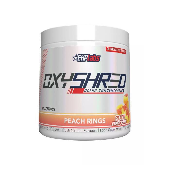 Oxyshred 60 Servings Peach Candy Rings