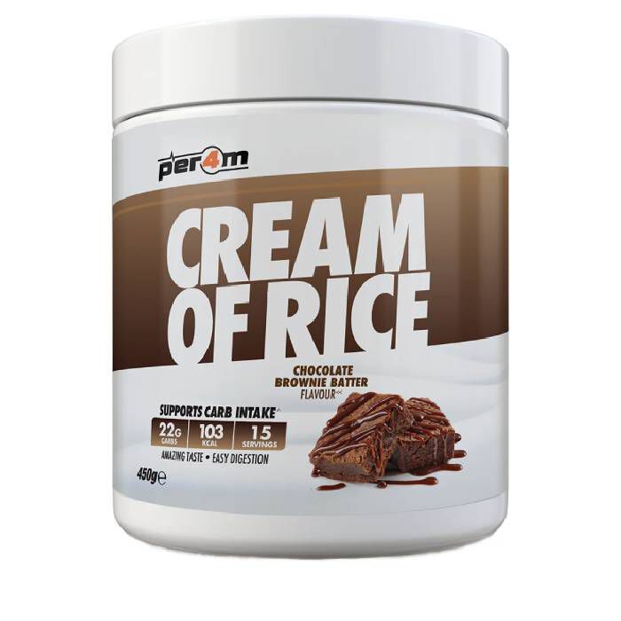Per4m Cream of Rice 450g Chocolate Brownie Batter Per4m Cream of Rice 450g Chocolate Brownie Batter