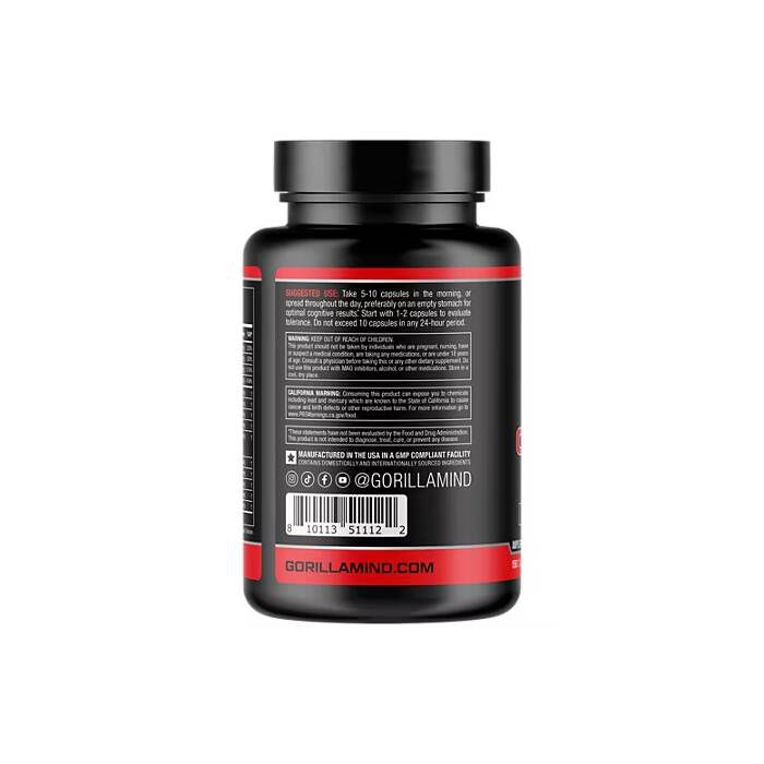 Gorilla Mind Nootropic 150 Capsules