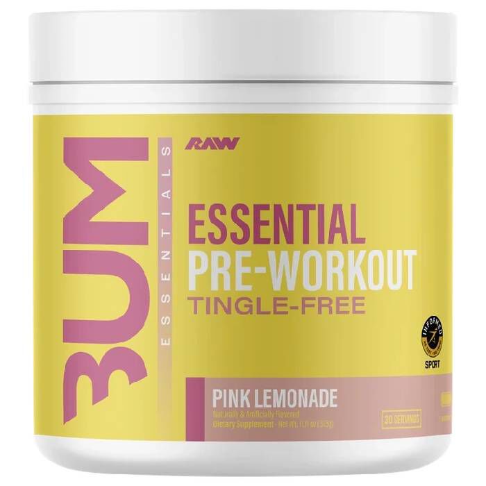 Raw Nutrition Essential Pre-Workout Tingle-Free