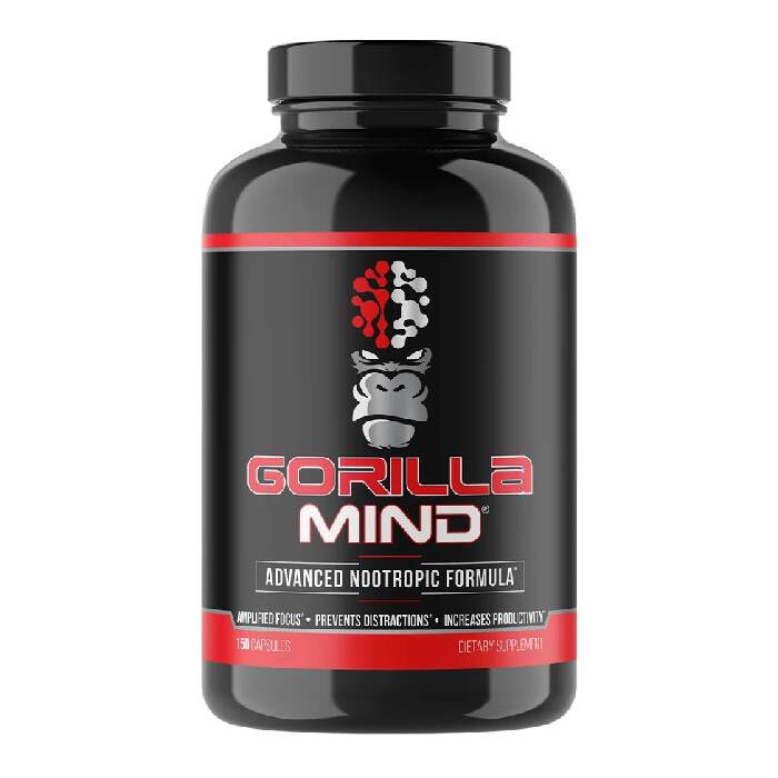 Gorilla Mind Nootropic 150 Capsules
