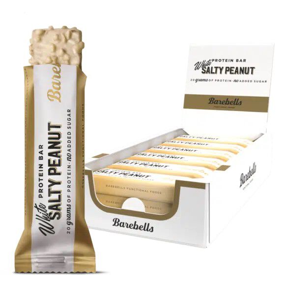Barebells Protein Bar 12 Bars White Chocolate Salty Peanut