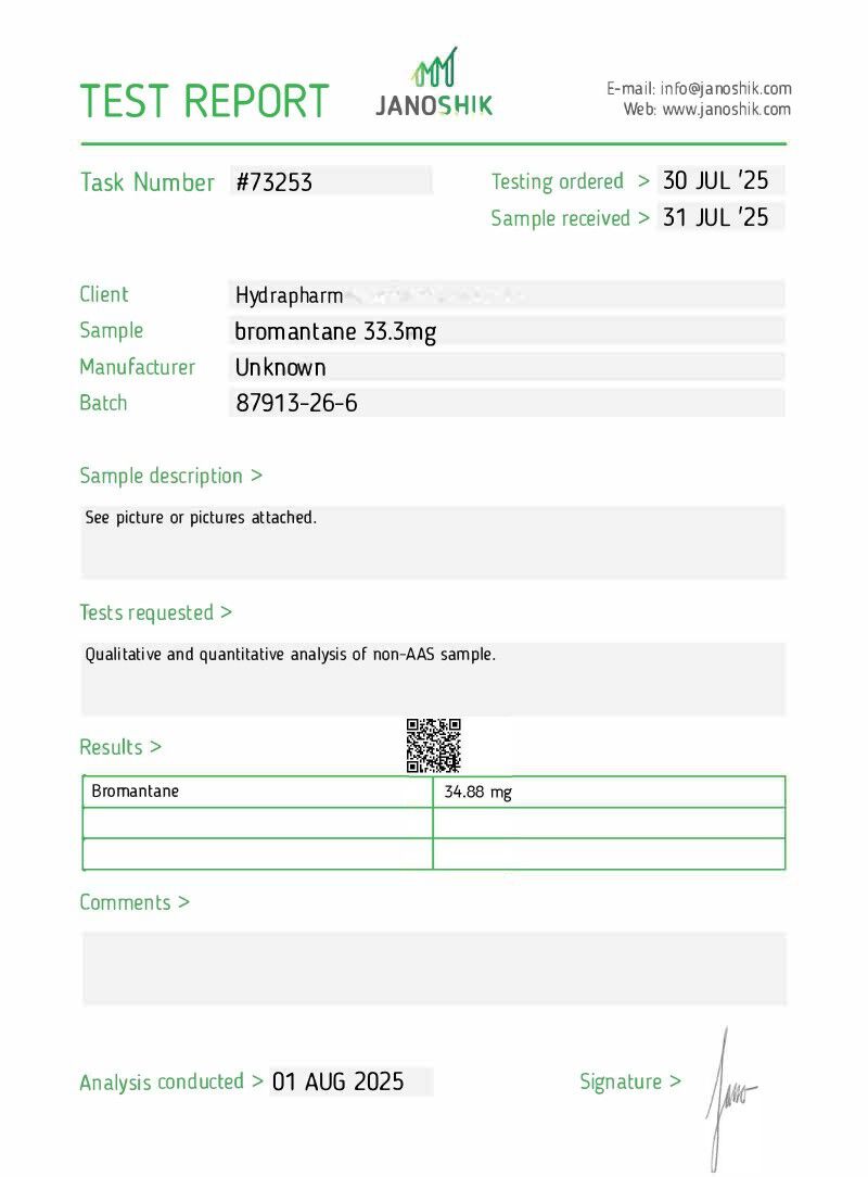 Bromantane 60 Capsules Bromantane 60 Capsules