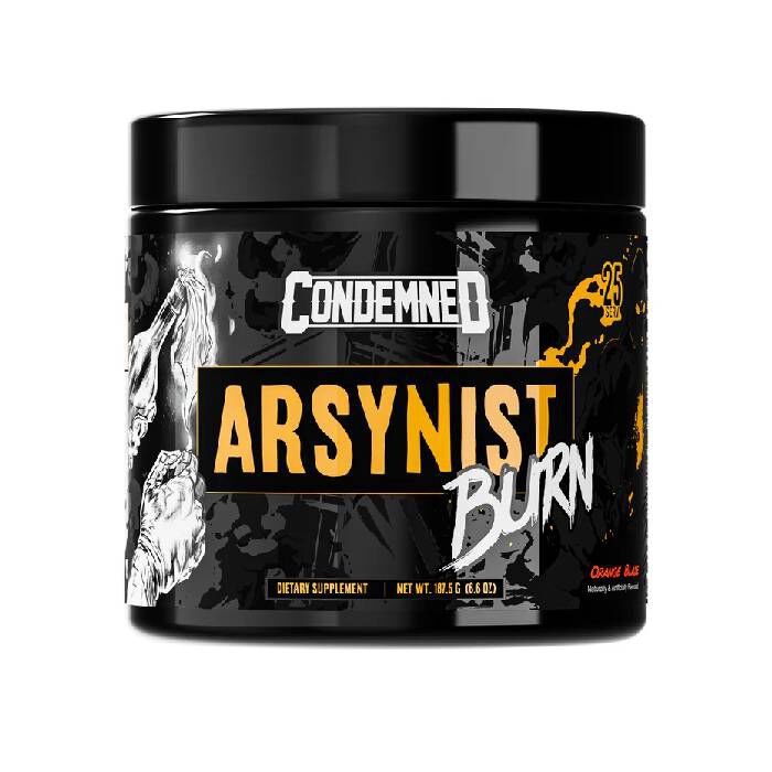 Arsynist Burn 25 Servings Orange Blaze Arsynist Burn 25 Servings Orange Blaze