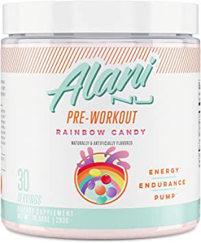 Alani Nu Pre-Workout 30 Servings Rainbow Candy