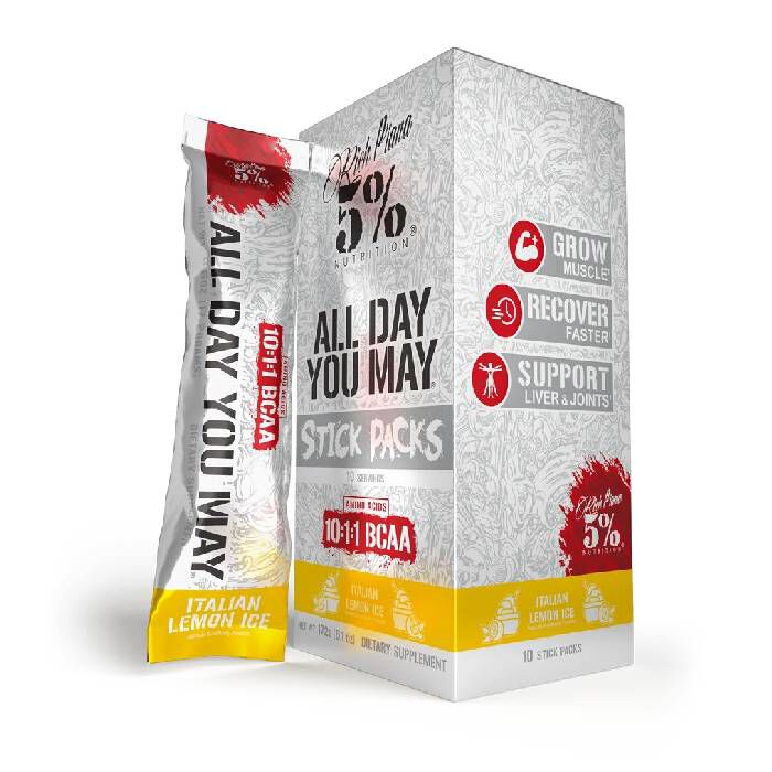 All Day You May Stick Packs 10 Packs Italian Lemon Ice