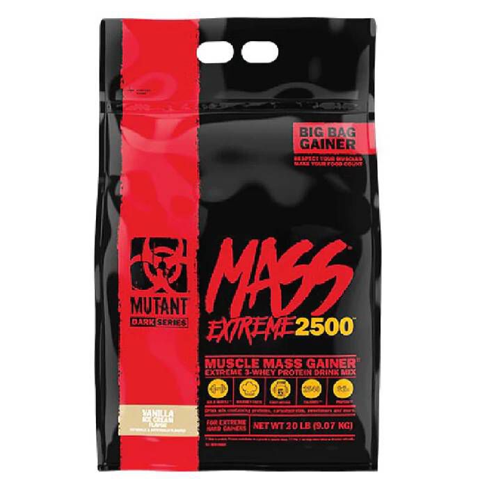 Mutant Mass Extreme 2500 9.07Kg Vanilla Ice Cream