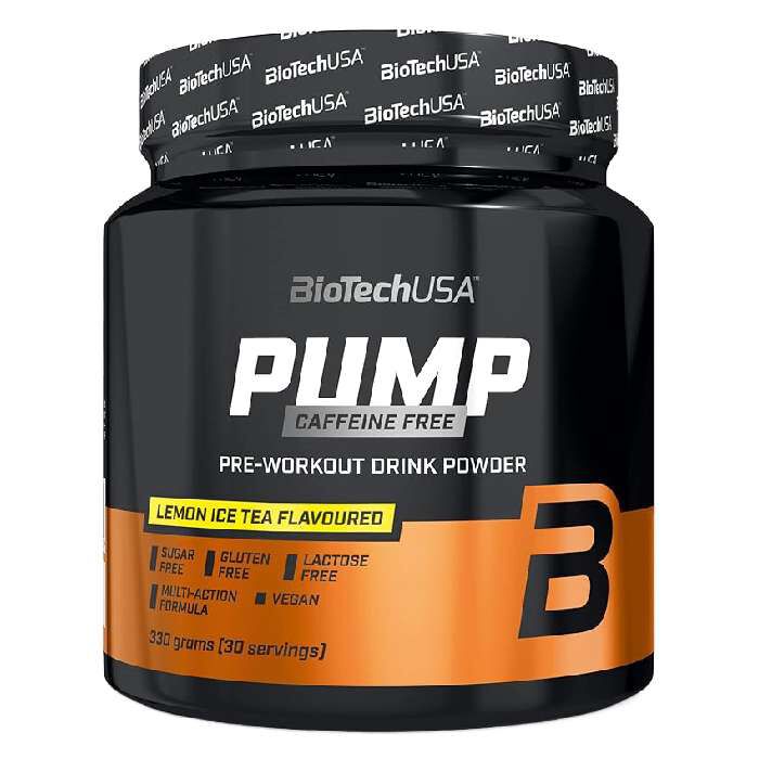 Pump Caffeine Free 30 Servings Lemon Ice Tea Pump Caffeine Free 30 Servings Lemon Ice Tea