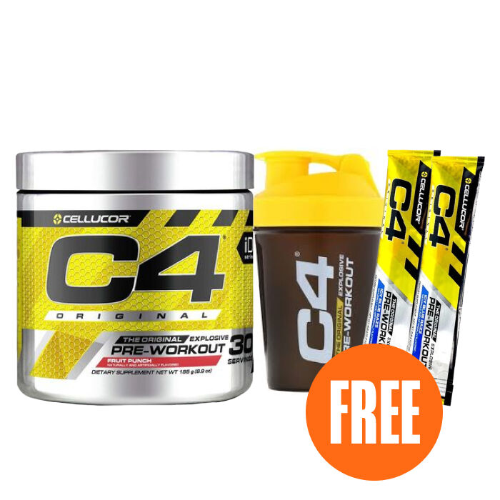 C4 60 Servings Strawberry Margarita