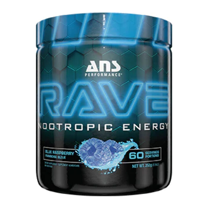 Rave 60 Servings Blue Raspberry