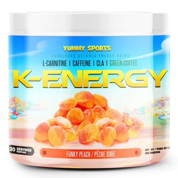 K-Energy 30 Servings Peach