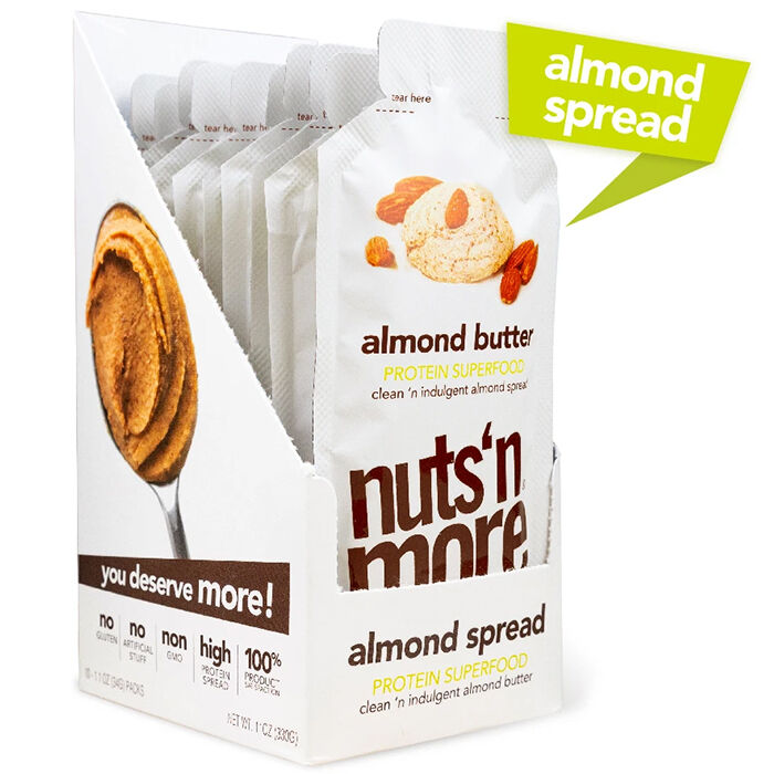 Nuts N More High Protein Peanut Butter 10 Pack Almond butter Nuts N More High Protein Peanut Butter 10 Pack Almond butter