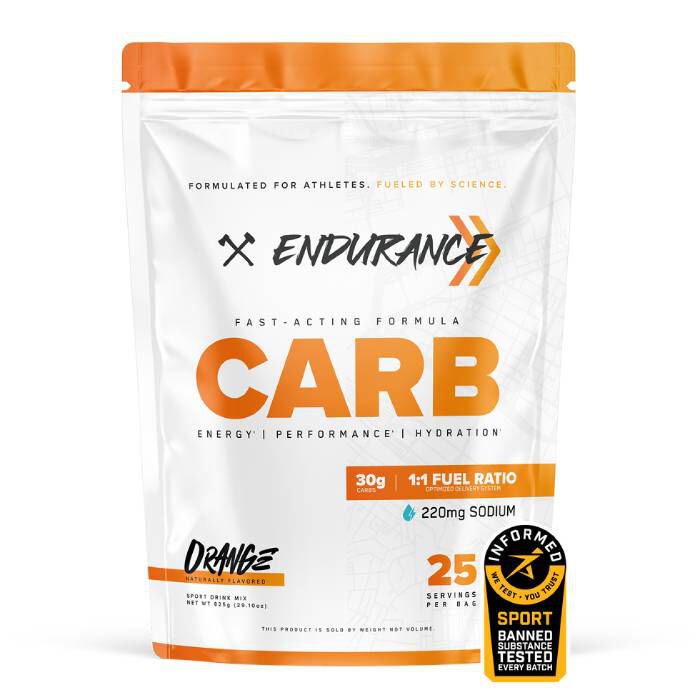 Endurance Carb 25 Servings Orange Endurance Carb 25 Servings Orange