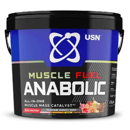 Muscle Fuel Anabolic 4kg Variety Choc SB CPB Banana Muscle Fuel Anabolic 4kg Variety Choc SB CPB Banana