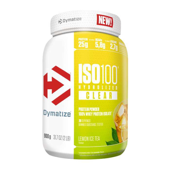 ISO 100 Hydrolized Clear 900g Lemon Ice Tea ISO 100 Hydrolized Clear 900g Lemon Ice Tea