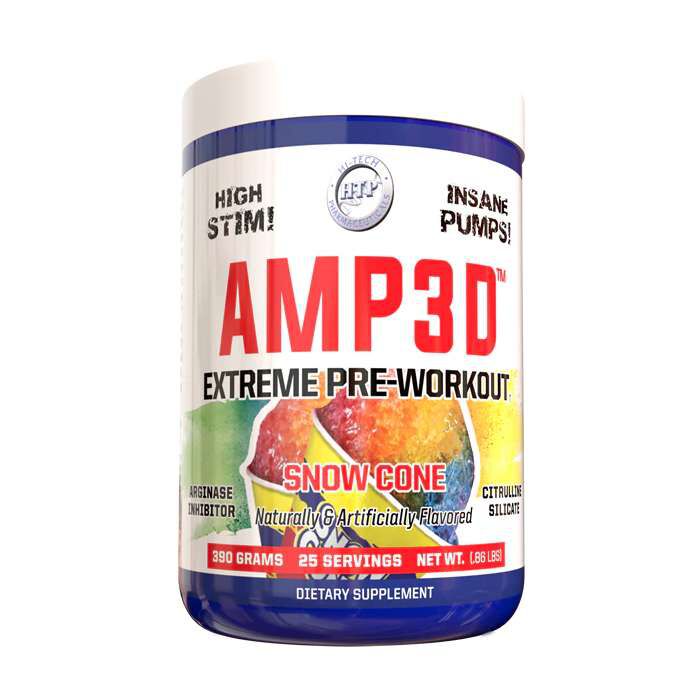 Amp3d 25 Servings Snow Cone