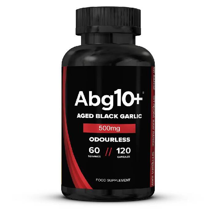 Abg10+ Aged Black Garlic 120 Capsules Abg10+ Aged Black Garlic 120 Capsules