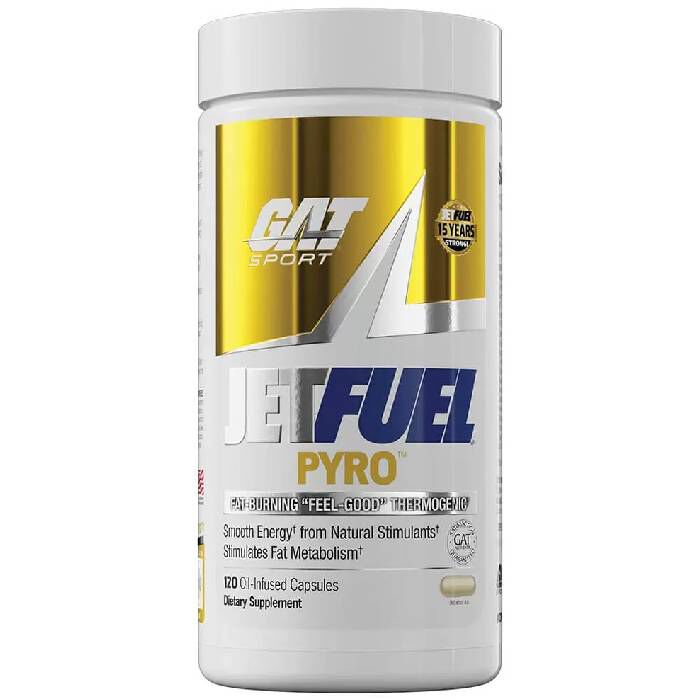 GAT Jet Fuel Pyro 120 Capsules