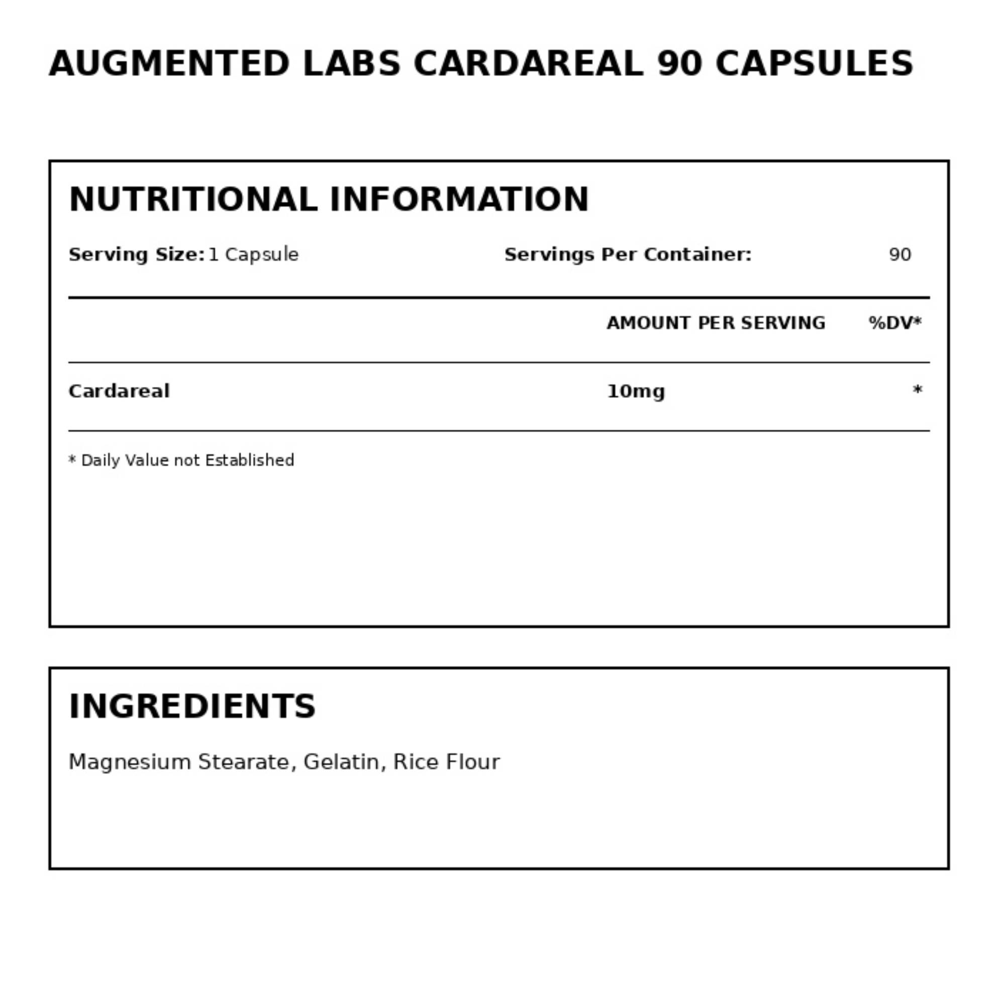 Cardareal 90 Capsules Cardareal 90 Capsules