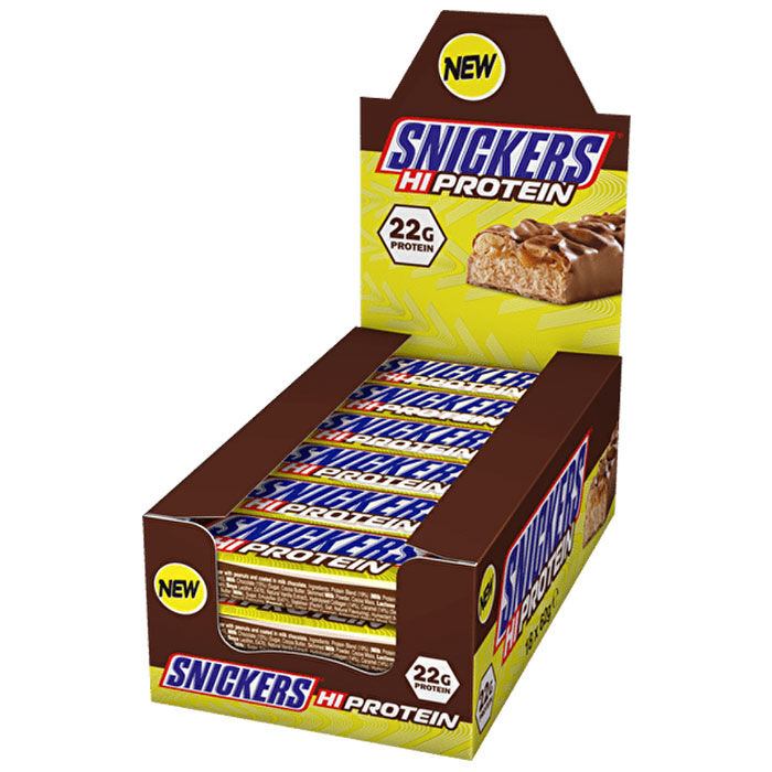 Snickers Hi-Protein Bar 12 Bars Peanut Butter 12 x 57g