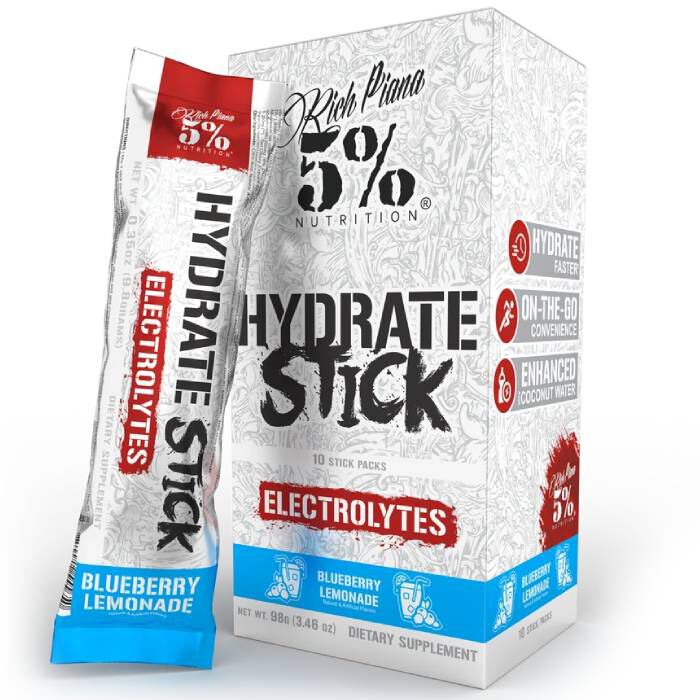 5% Hydrate Stick 10 Packs Blue Lemonade 5% Hydrate Stick 10 Packs Blue Lemonade