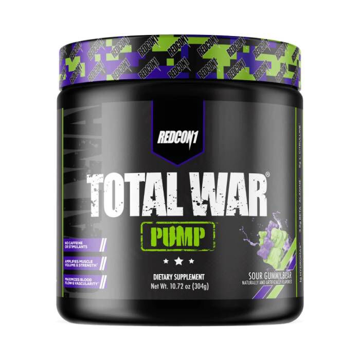 Total War Pump 40 Servings Sour Gummy Bear