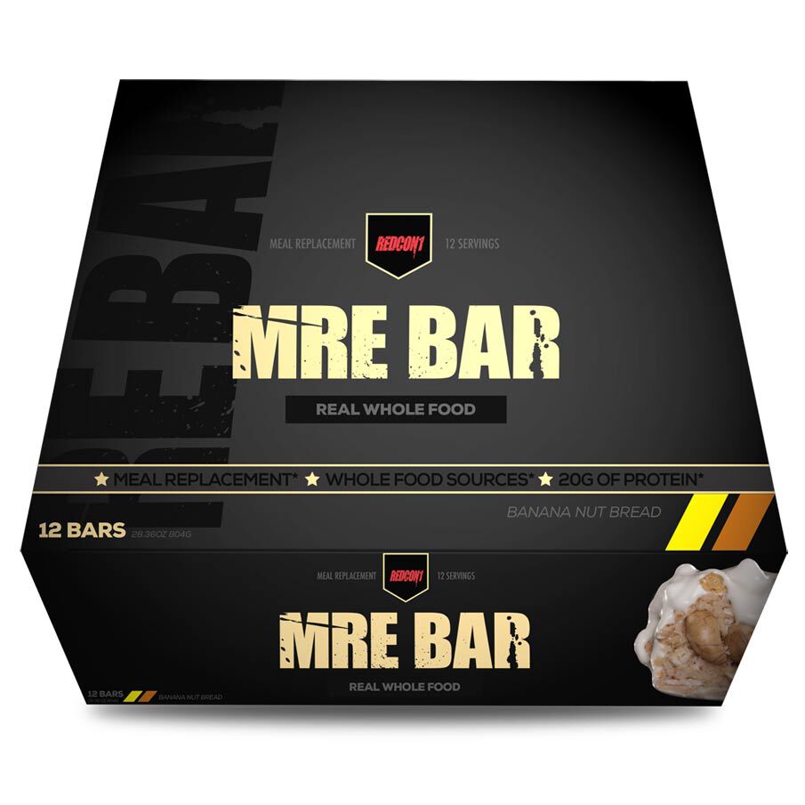 MRE Bar 12 Bars Banana Nut Bread