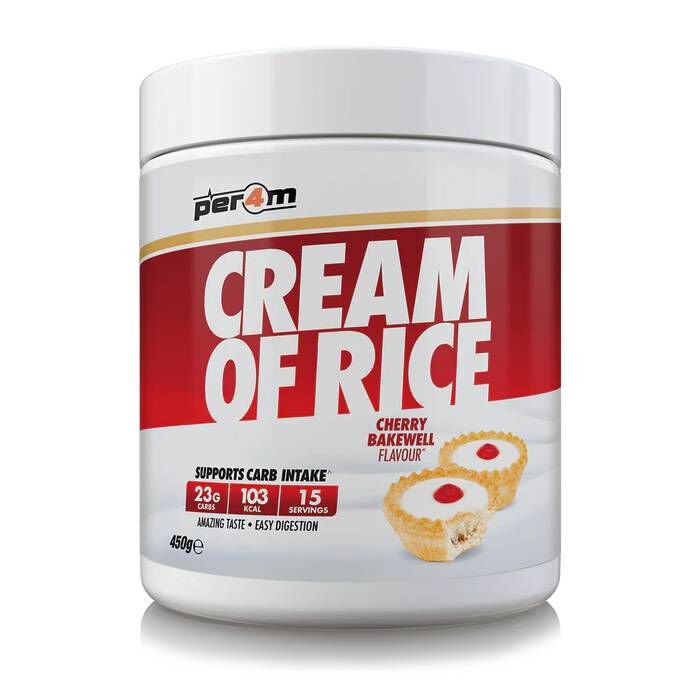 Per4m Cream of Rice 450g Cherry Bakewell