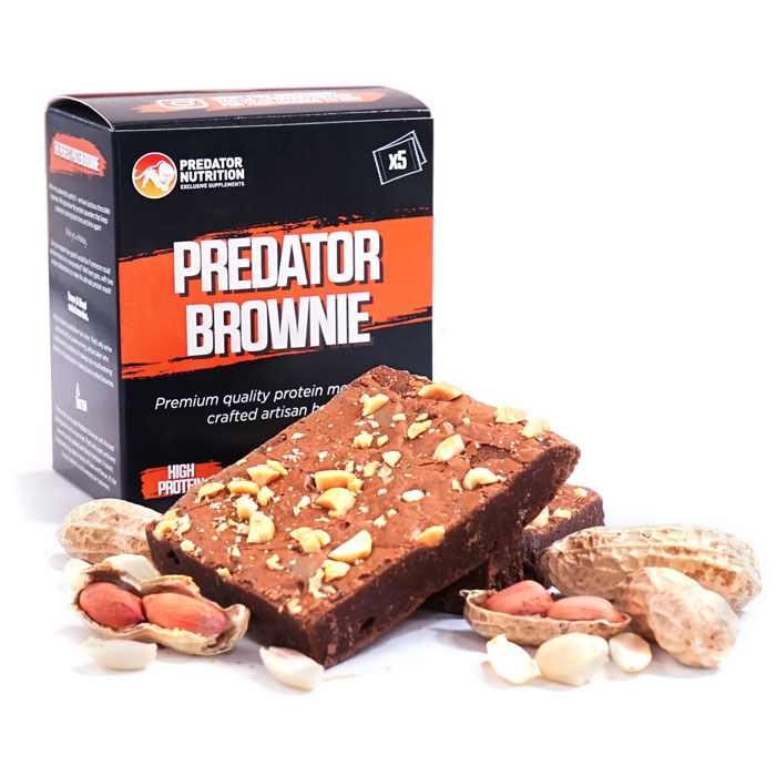 Predator Brownie Peanut Butter 5 X Brownies