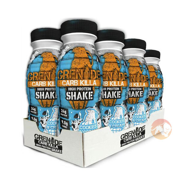 Carb Killa Shake 8 x 330ml Cookies and Cream