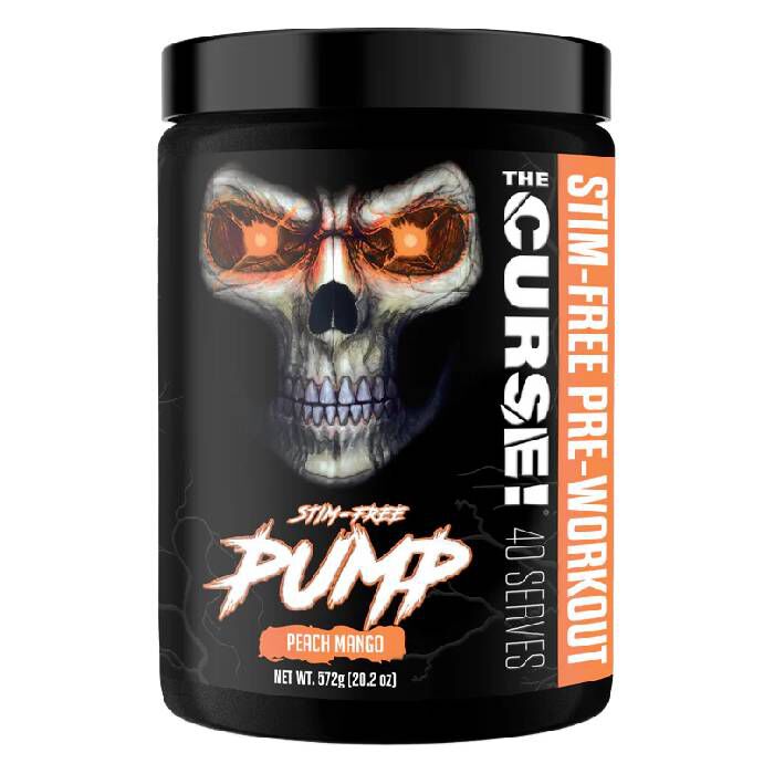 The Curse Stim-Free Pump 40 Servings Peach Mango