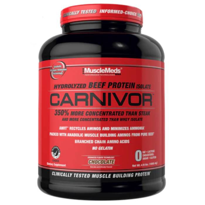 Carnivor Beef Protein Isolate 56 Servings Chocolate Carnivor Beef Protein Isolate 56 Servings Chocolate