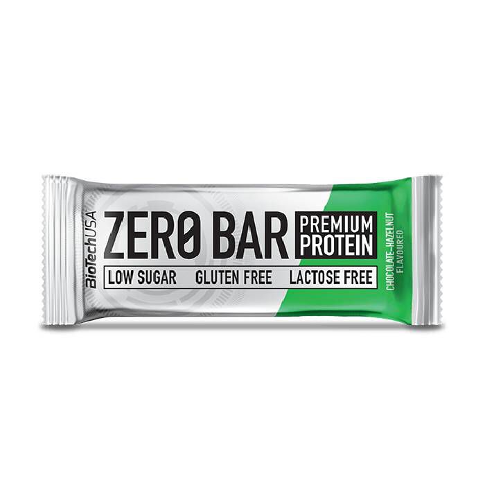 Zero Bar 1 Bar 50g Chocolate-Hazelnut Zero Bar 1 Bar 50g Chocolate-Hazelnut