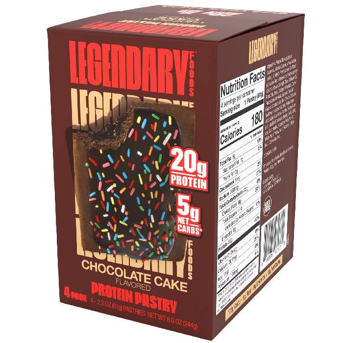 Protein Pastry 10 Pack Chocolate Cake Protein Pastry 10 Pack Chocolate Cake