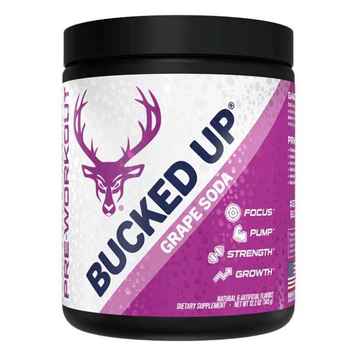 Bucked Up Pre 30 Servings Grape Soda Bucked Up Pre 30 Servings Grape Soda