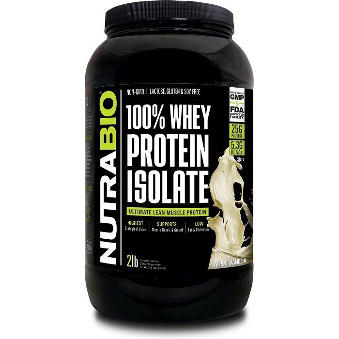 NutraBio Whey Protein Isolate