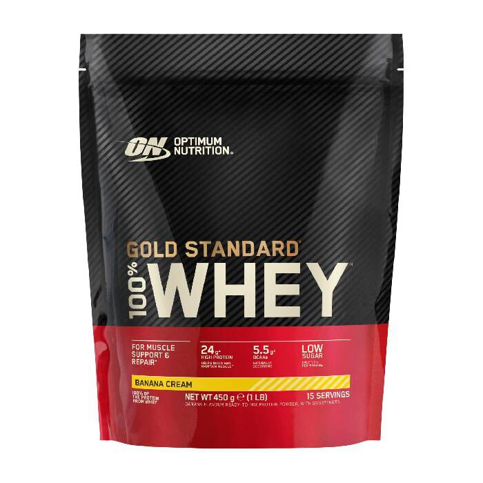 Gold Standard 100% Whey Protein 450g Banana Cream Gold Standard 100% Whey Protein 450g Banana Cream