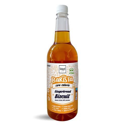 Non-Dairy Sugar Free Barista Syrup 1 Litre Gingerbread Biscuit