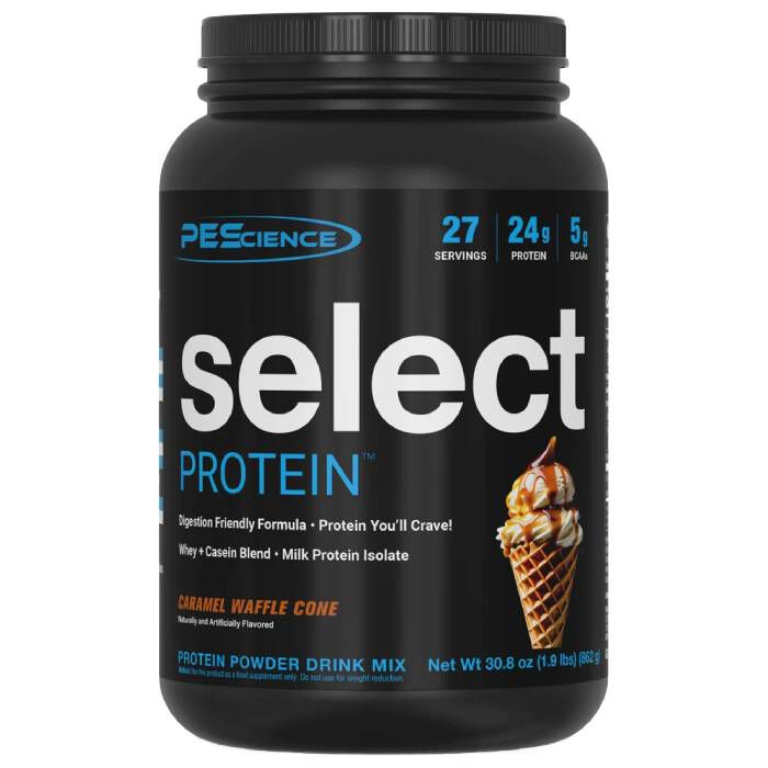 Select Protein 27 Servings Caramel Waffle Cone