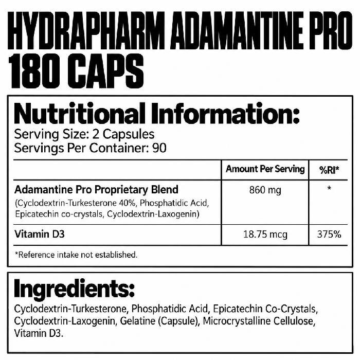 Adamantine Pro 180 Caps Adamantine Pro 180 Caps