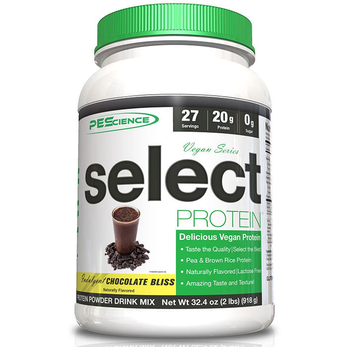 PES Select Protein Vegan Series 27 Servings - 20g Vegan protein per serving