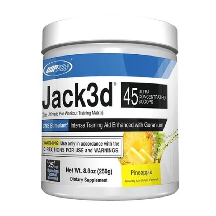 Jack3d 45 Servings Pineapple