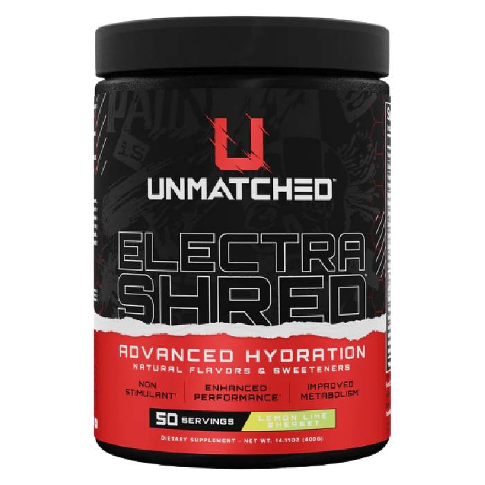 Electrashred 50 Servings Lemon Lime Sherbet