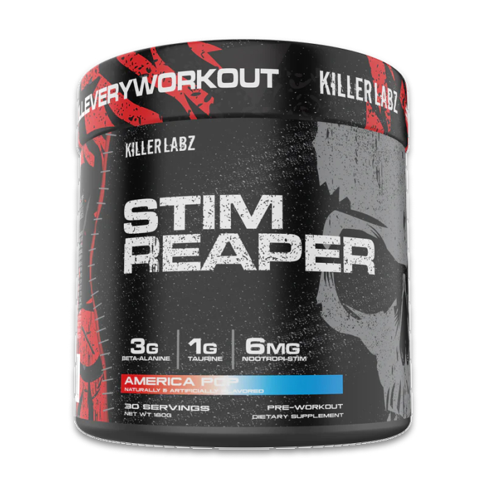 Stim Reaper Pre-Workout 30 Servings American Pop