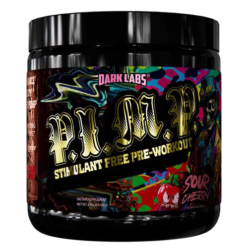 Dark Labs P.I.M.P. 20 Servings Sour Cherry | Stimulant-Free Pre-workout | Predator Nutrition